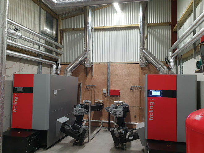 Fröling T4e 200kW Biomass Engineering SSRH